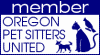 Member of Oregon Pet Sitters United - Click here to visit...